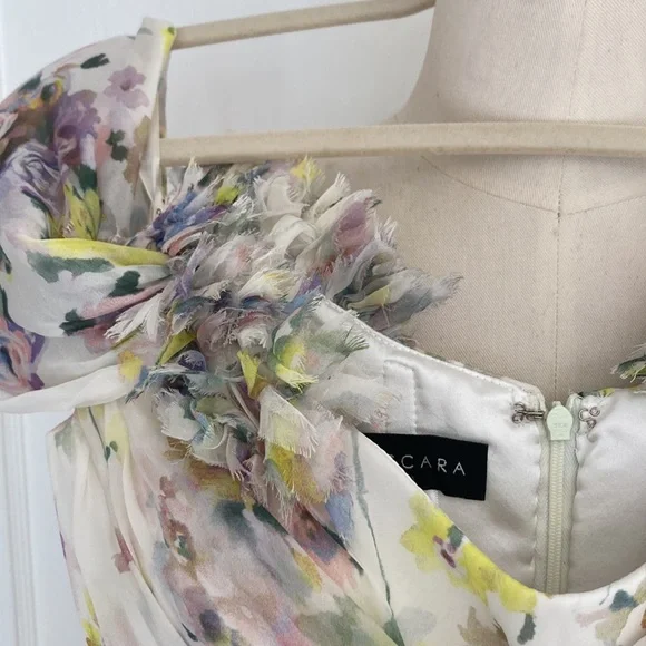 ATTENTION MOTHER OF THE BRIDE! Frascara gown, #4260 Silk chiffon. Gorgeous size4 - Picture 7 of 11